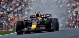 F1: Perez pede punição para Hamilton após incidente em Zandvoort