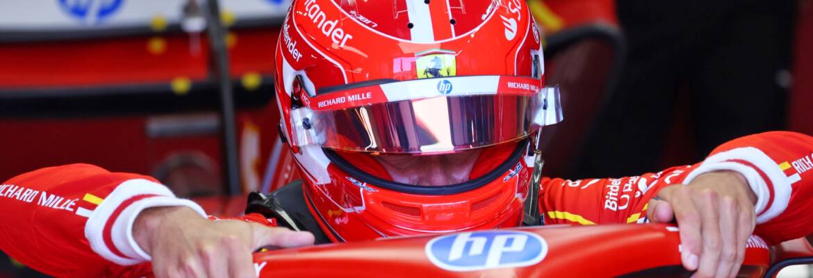 F1: Leclerc frustrado com erro de estratégia da Ferrari