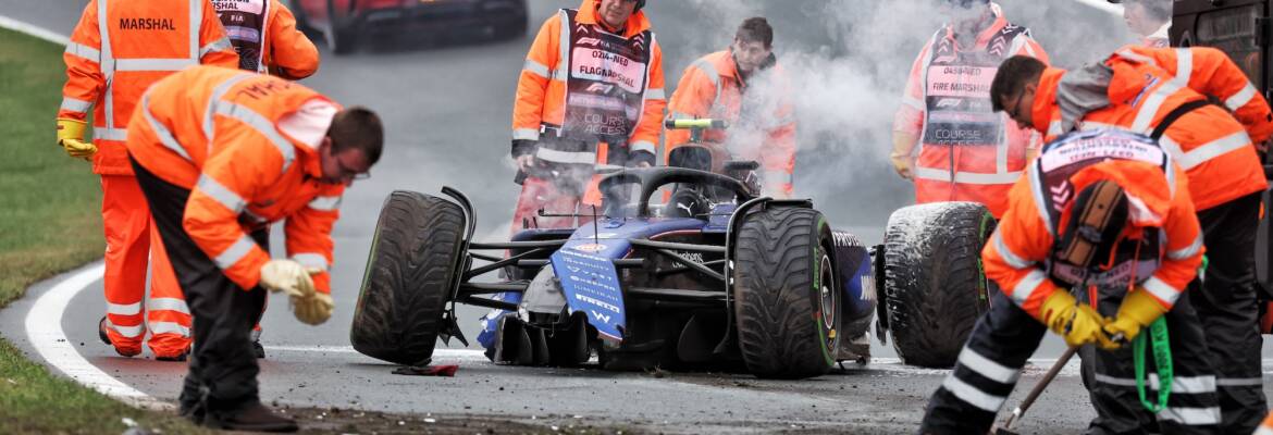 F1: Williams deve ficar sem peças sobressalentes ao reparar carro de Sargeant