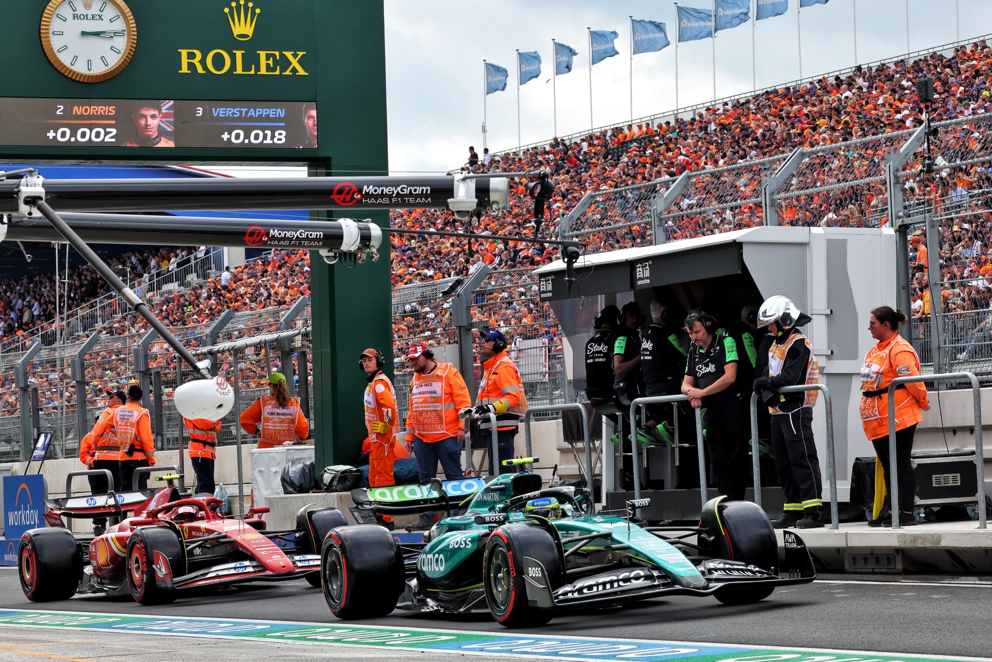 F1: As imagens deste sábado do GP da Holanda, em Zandvoort F1 2024, Fórmula 1, GP da Holanda, Zandvoort