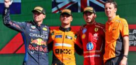 F1: Sainz compara Verstappen, Leclerc e Norris em ritmo de volta rápida