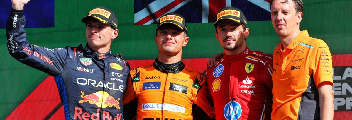 F1: Sainz compara Verstappen, Leclerc e Norris em ritmo de volta rápida