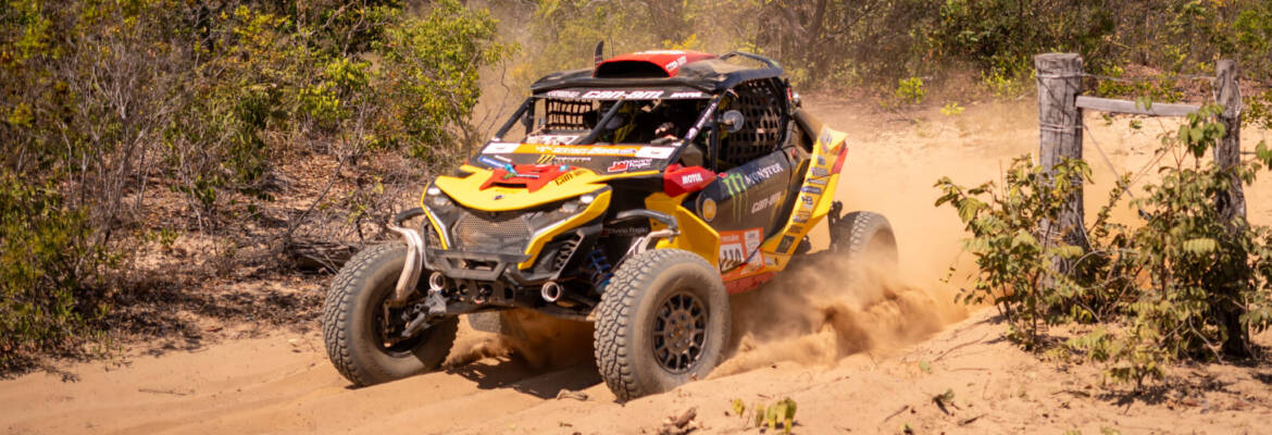 Em dia equilibrado dos UTVs, Bruno e Rodrigo Varela se alternam na liderança do Sertões