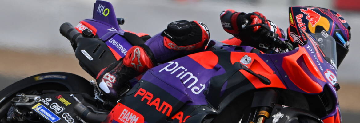 MotoGP: Martín bate Espargaró e lidera sexta na Inglaterra; Bagnaia é 3º