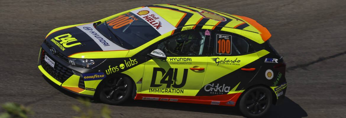 Uli Dias e Wagner Pontes lideram treino da Copa HB20 em Interlagos com a D4U Immigration