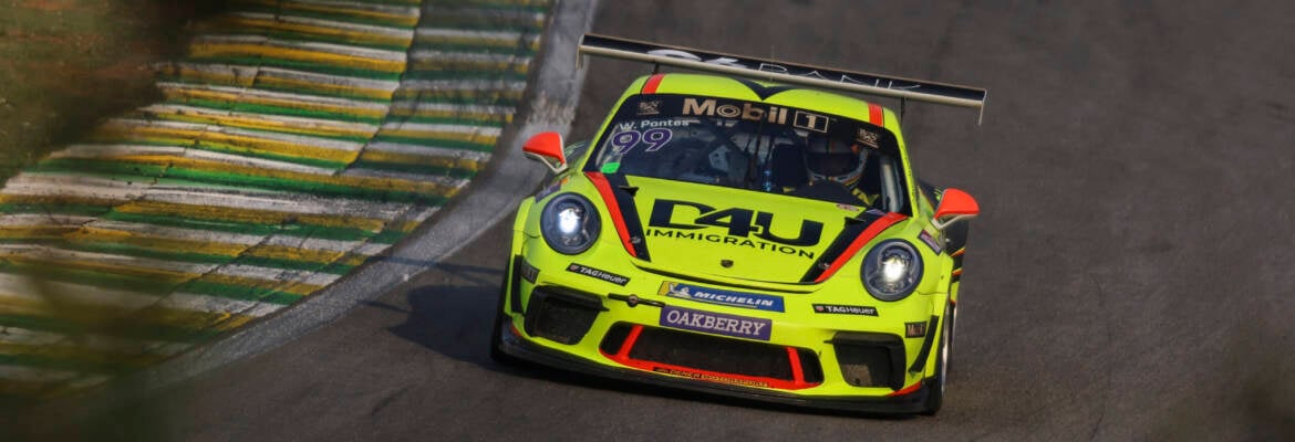 Porsche Cup: Wagner Pontes fatura dois pódios em Interlagos com a D4U Immigration