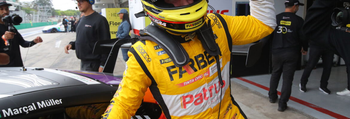 Müller dedica vitória em Interlagos à esposa grávida: “Difícil deixar ela em casa”