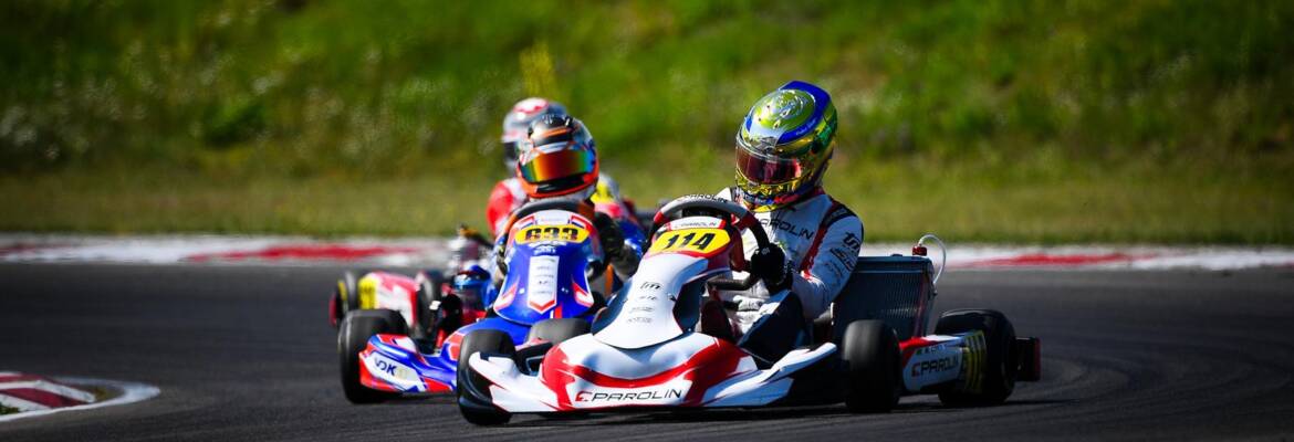 Miguel Costa mostra boa performance na etapa sueca do Europeu de Kart