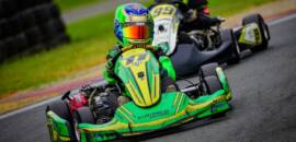Vicente da Silva conquista dois vices no Catarinense de Kart e leva vaga para o Mundial Rok na Itália