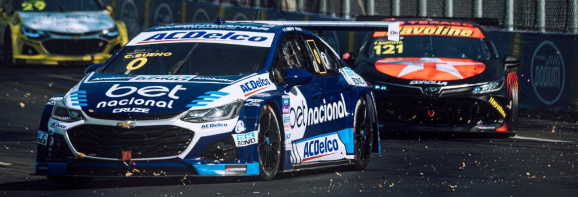 Cacá Bueno lidera corrida e garante sexto lugar em estreia da Stock Car em Belo Horizonte