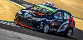 Líder da Turismo Nacional, Juninho Berlanda acelera no Velopark com a TOYOTA GAZOO Racing