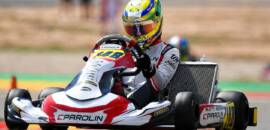 Miguel Costa lidera teste no Europeu de KZ2 em Val Vibrata e foca em suas últimas provas no kart