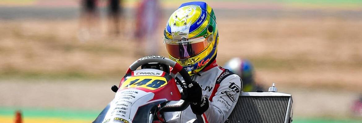 Miguel Costa lidera teste no Europeu de KZ2 em Val Vibrata e foca em suas últimas provas no kart