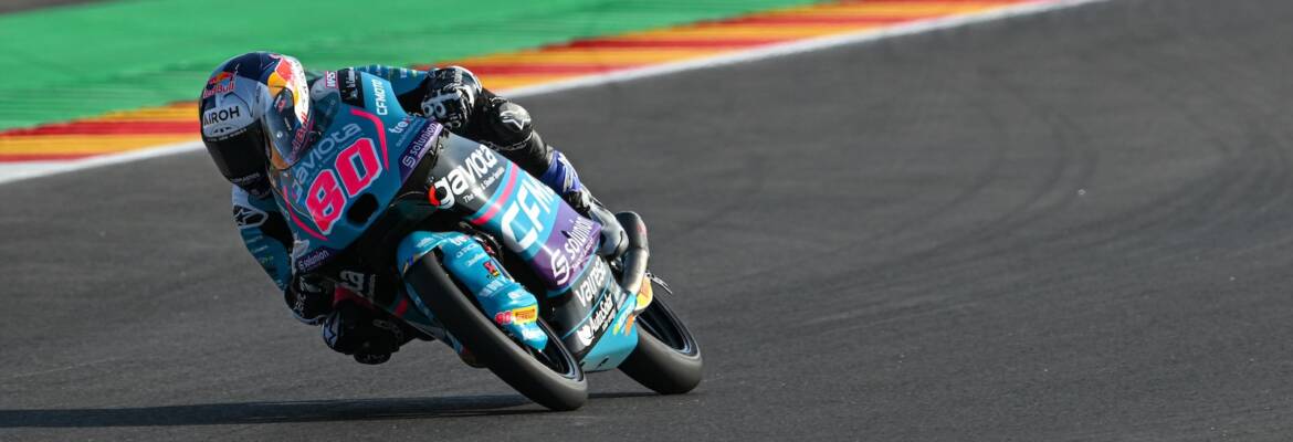 Alonso larga da pole-position do GP de Aragão da Moto3