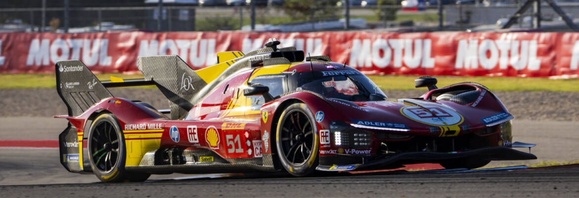 Com Giovinazzi, Ferrari garante pole position do WEC em Austin