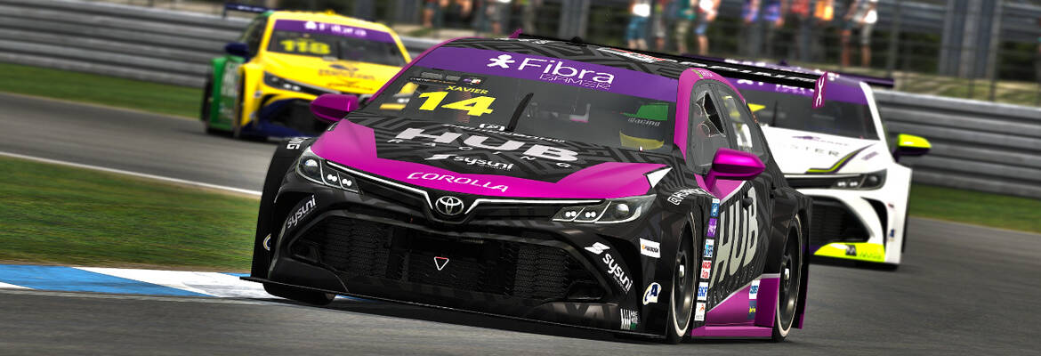 Luiz Felipe Tavares e Gelson Xavier vencem em etapa de Hockenheim da E-Stock