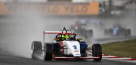 USF2000: Nic Giaffone garante quarto lugar debaixo de chuva na corrida 1 em Portland