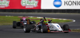 Nic Giaffone vai ao pódio no encerramento da temporada 2024 da USF2000
