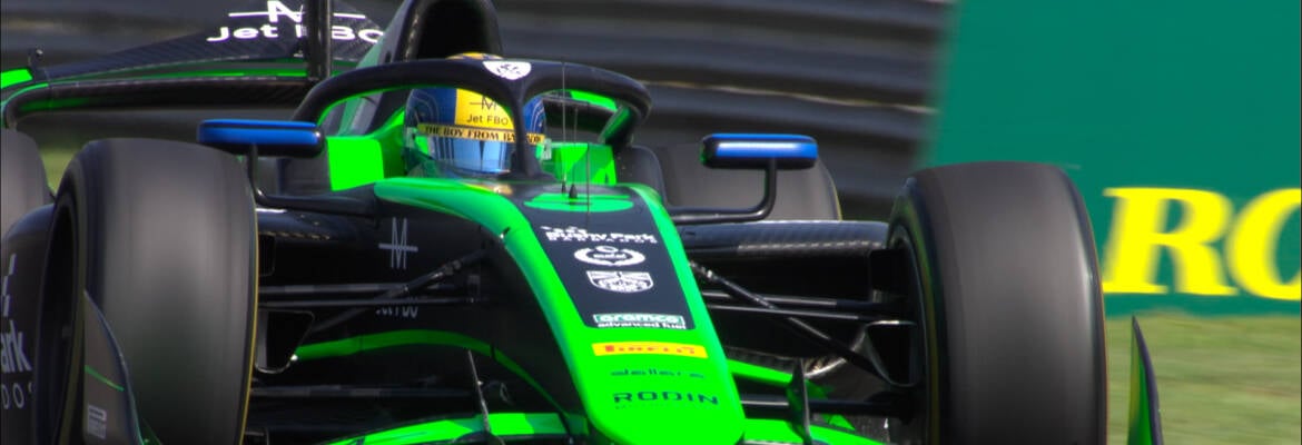 Maloney lidera treino livre da F2 na Itália. Bortoleto é o segundo mais rápido