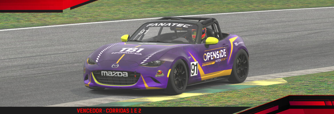 AMIKA MX5 Pro: Em Virginia, Eduardo Barrichello vence duas e empata na liderança