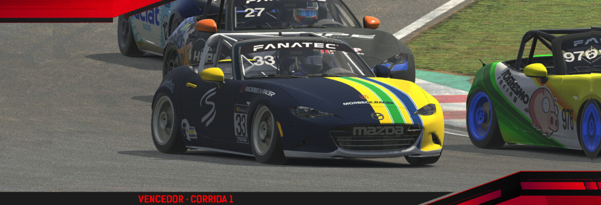 AMIKA MX5 Sport: Oschersleben tem vitórias de Rodrigo Gonçalves e Rodrigo Gadelha