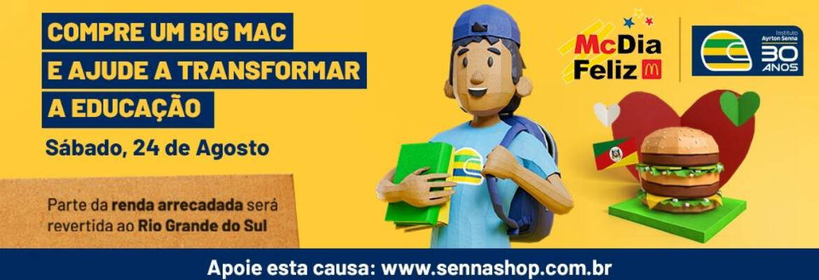 McDia Feliz: como a compra de um Big Mac pode impulsionar a Educação no Brasil