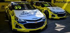Tricampeões Ricardo Maurício e Daniel Serra lideram treinos da Stock Car em BH