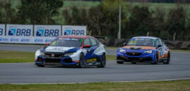 Rodrigo Baptista lidera primeiro dia do TCR South America no inédito circuito de Mercedes, no Uruguai