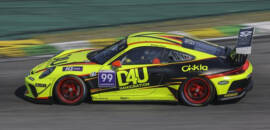 Porsche Cup: no top-5, Wagner Pontes destaca evolução com o carro em Interlagos com a D4U Immigration