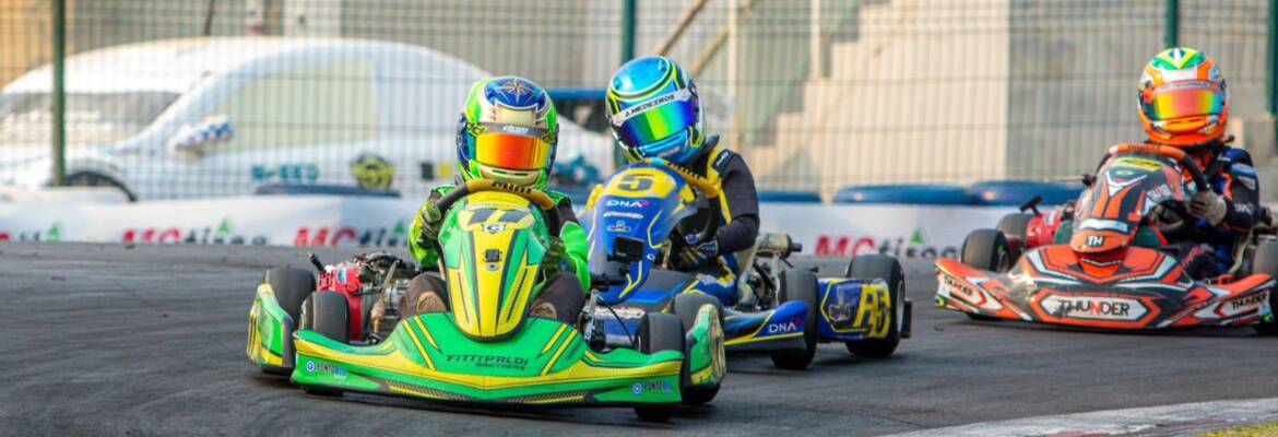 Vicente da Silva estreia no Speedpark com vitória na Cadete em preparação para o Brasileiro de Kart