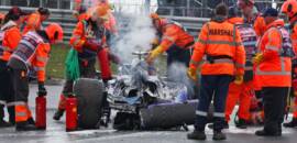 F1: Sargeant sofre grave acidente e pode não participar do GP da Holanda