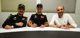 MotoGP: Di Giannantonio assina para 2025 e 2026 na VR46 com Ducati de fábrica