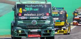 Felipe Giaffone fatura pódio em Interlagos e segue entre os líderes da Copa Truck