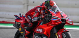 MotoGP: Bagnaia supera Martín com grande ritmo e domina GP da Áustria
