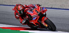 “É incrível o quanto Bagnaia cresceu como piloto”, exalta chefe