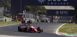 Bearman vira líder no início e vence corrida Sprint da F2 na Itália