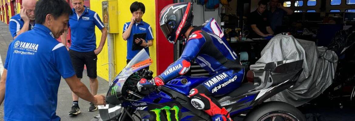 MotoGP: Dovizioso retorna à ação como piloto de testes da Yamaha