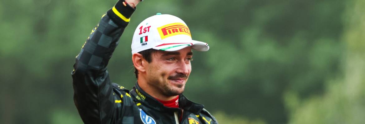 F1: Leclerc admite distração com torcida em Monza