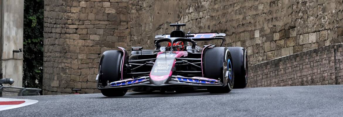 F1: Alpine teve vários problemas na sessão de classificação no Azerbaijão