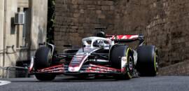 F1: Haas mostrou bom ritmo na sexta-feira no circuito de Baku
