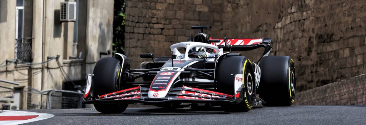 F1: Haas mostrou bom ritmo na sexta-feira no circuito de Baku