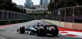 F1: Russell é o mais rápido no último treino do GP do Azerbaijão marcado por interrupções