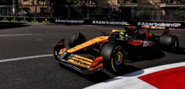 F1: Norris erra, dá azar e largará na parte baixa da tabela no GP do Azerbaijão