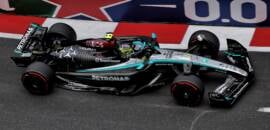 F1: Mercedes explica decisão de alterar set-up de Hamilton no Azerbaijão