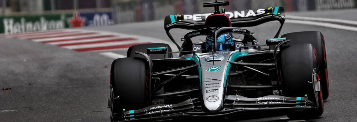 F1: Russell aponta erros e busca recuperação para a Mercedes em Singapura