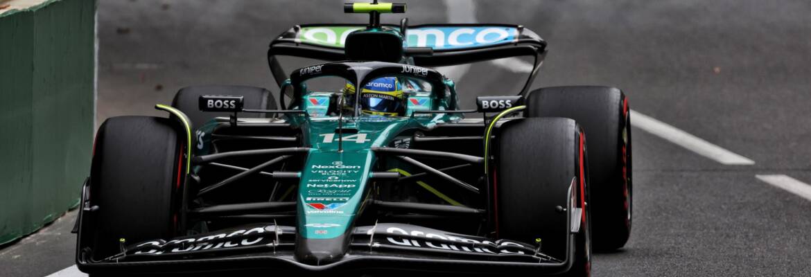 F1: Aston Martin enfrenta desafios no circuito de Singapura