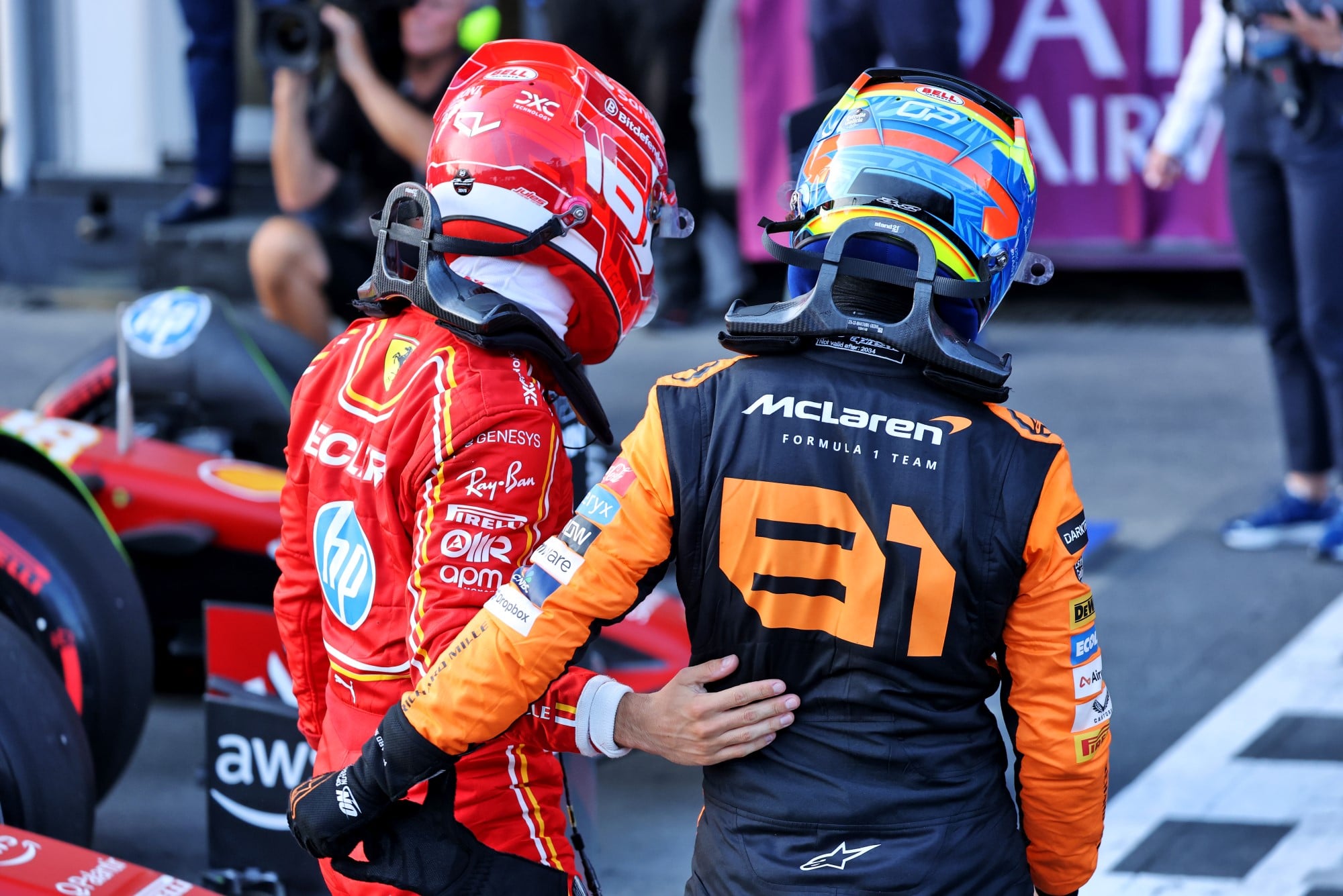 F1: As imagens da pole de Leclerc para o GP do Azerbaijão F1 2024, Fórmula 1, GP do Azerbaijão, Baku