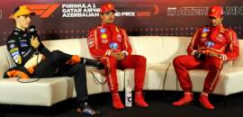 F1: Leclerc esclarece frustração com falta de vácuo durante a qualificação em Baku