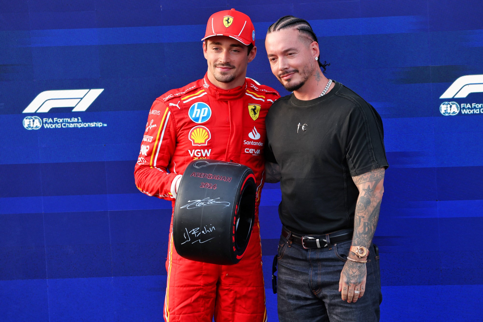F1: As imagens da pole de Leclerc para o GP do Azerbaijão F1 2024, Fórmula 1, GP do Azerbaijão, Baku