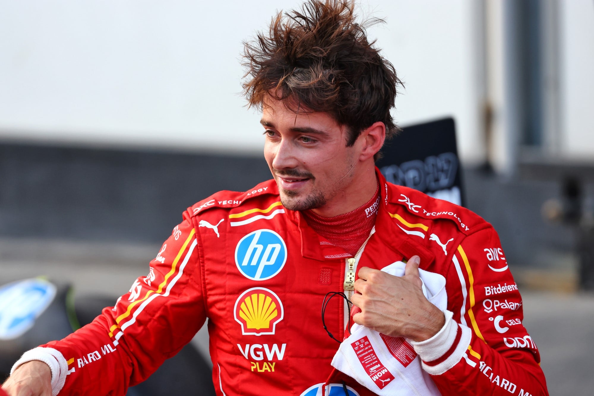 F1: As imagens da pole de Leclerc para o GP do Azerbaijão F1 2024, Fórmula 1, GP do Azerbaijão, Baku